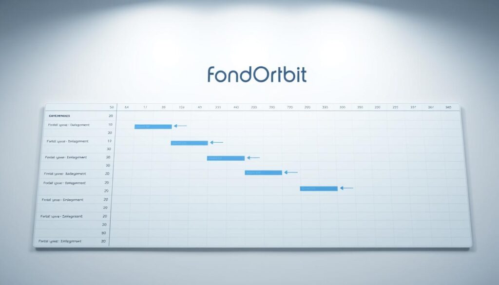 Gantt chart dependencies