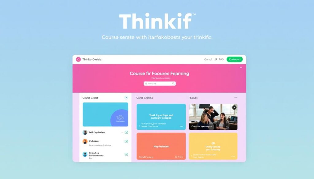 Thinkific online learning platform